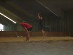 Frank und Charly - in der Halle 