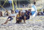 Herrenfinale. Von links: eienr der Rübensams, MacLeod als Schreiber, Schulle an der Klappe
Größe: 800 x 547, 126727 Byte
Urheber: active beach e.V.