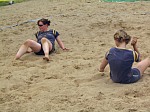 Katrin und Astrid im Sand
Gre: 600 x 450, 96411 Byte
Urheber: active beach e.V.