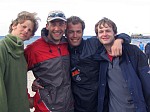 Die glcklichen Finalisten: Bene, Bulle, Markus und Franky
Gre: 600 x 450, 64930 Byte
Urheber: Tobi