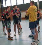Auszeit im Spiel gegen Ahlbeck