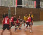 Warten auf den Ball...
