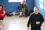 lächelnder Trainer (glücklich?)