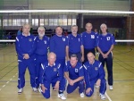Die verstärkte Mannschaft der HSG Uni Rostock:

v.l. Thomas, Theo, Klaus, Rolf, Herbert, Bernd, Rainer, Helmut, Roddy