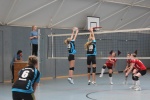 Nina und Linn beim Blocken