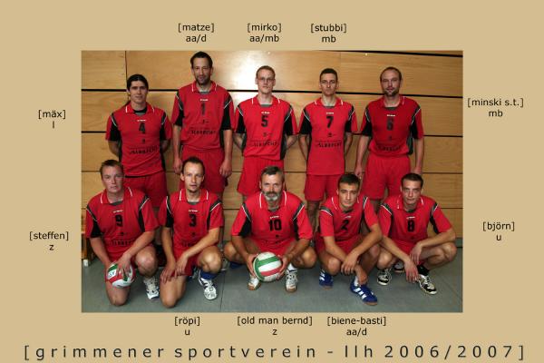 Grimmener SV I (Landesliga Herren 2006/2007)