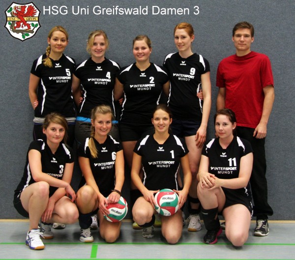 HSG Uni Greifswald 3 (Landesklasse Ost Damen 2012/2013)