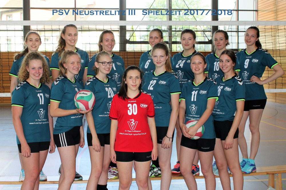 PSV Neustrelitz III (Landesklasse Ost Damen 2017/2018)