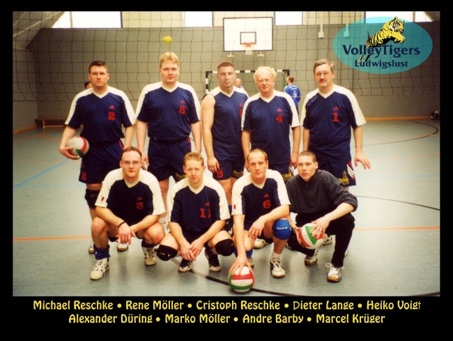 Volley Tigers Ludwigslust III (Bezirksklasse West Herren 2001/2002)