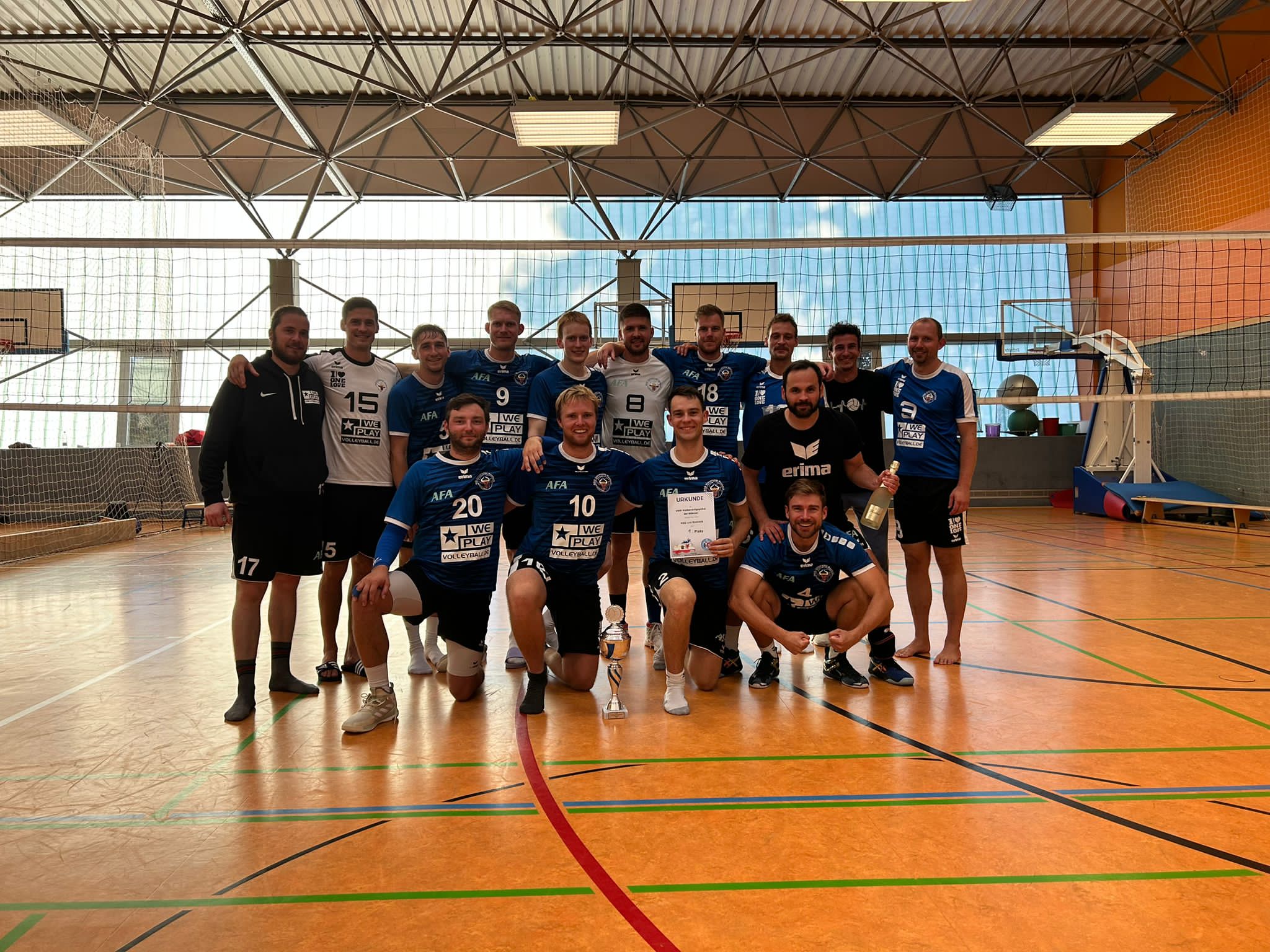 Mannschaftsfoto HSG Uni Rostock