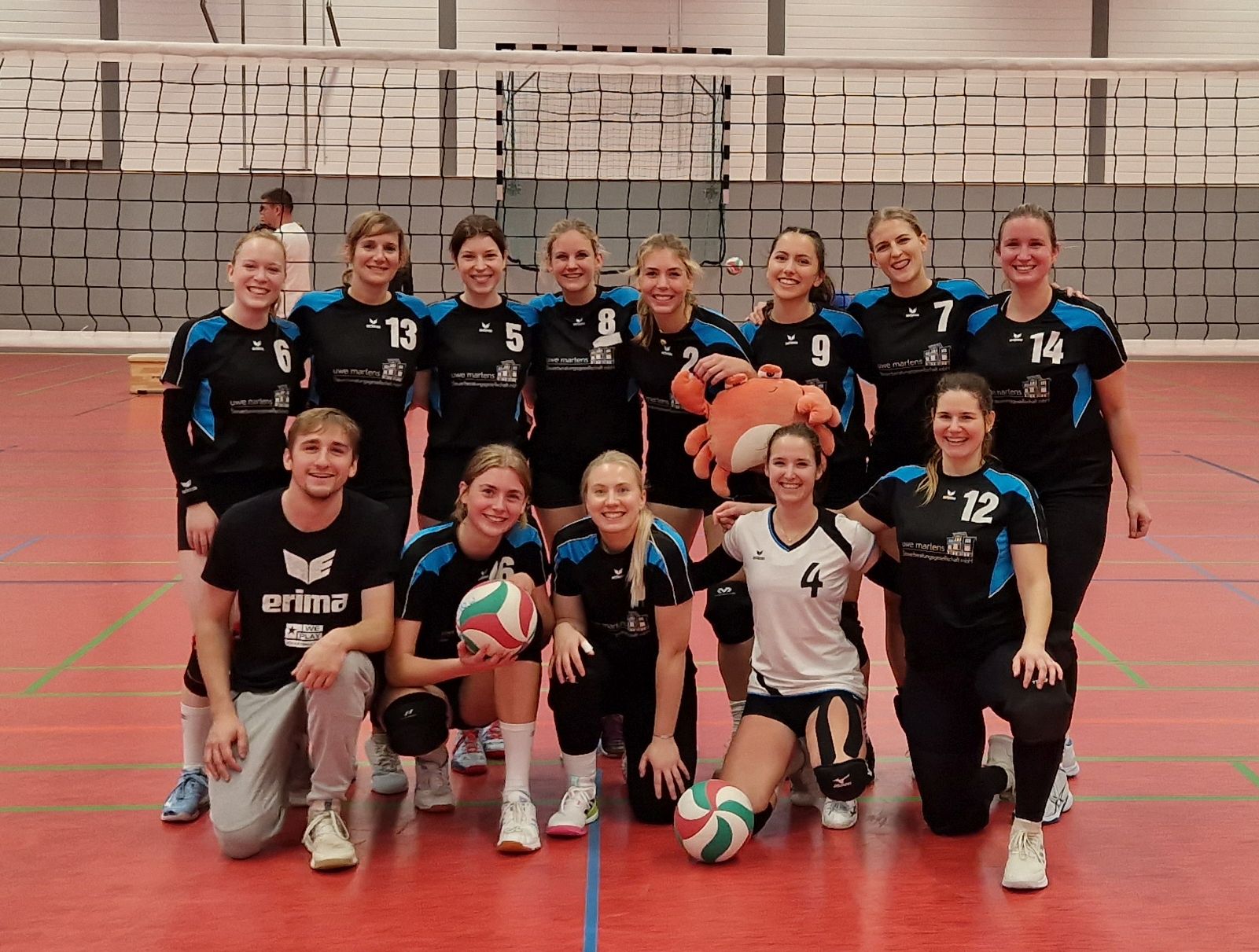 Mannschaftsfoto HSG Uni Rostock II