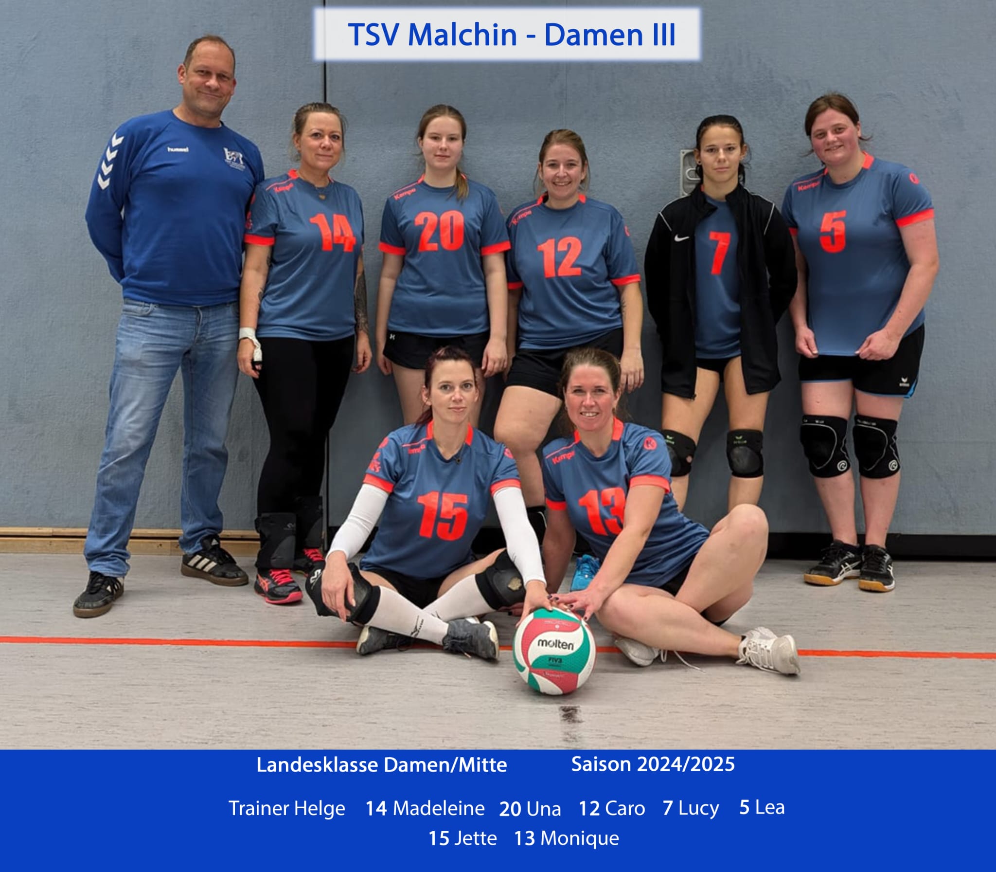 Mannschaftsfoto TSV Malchin 3