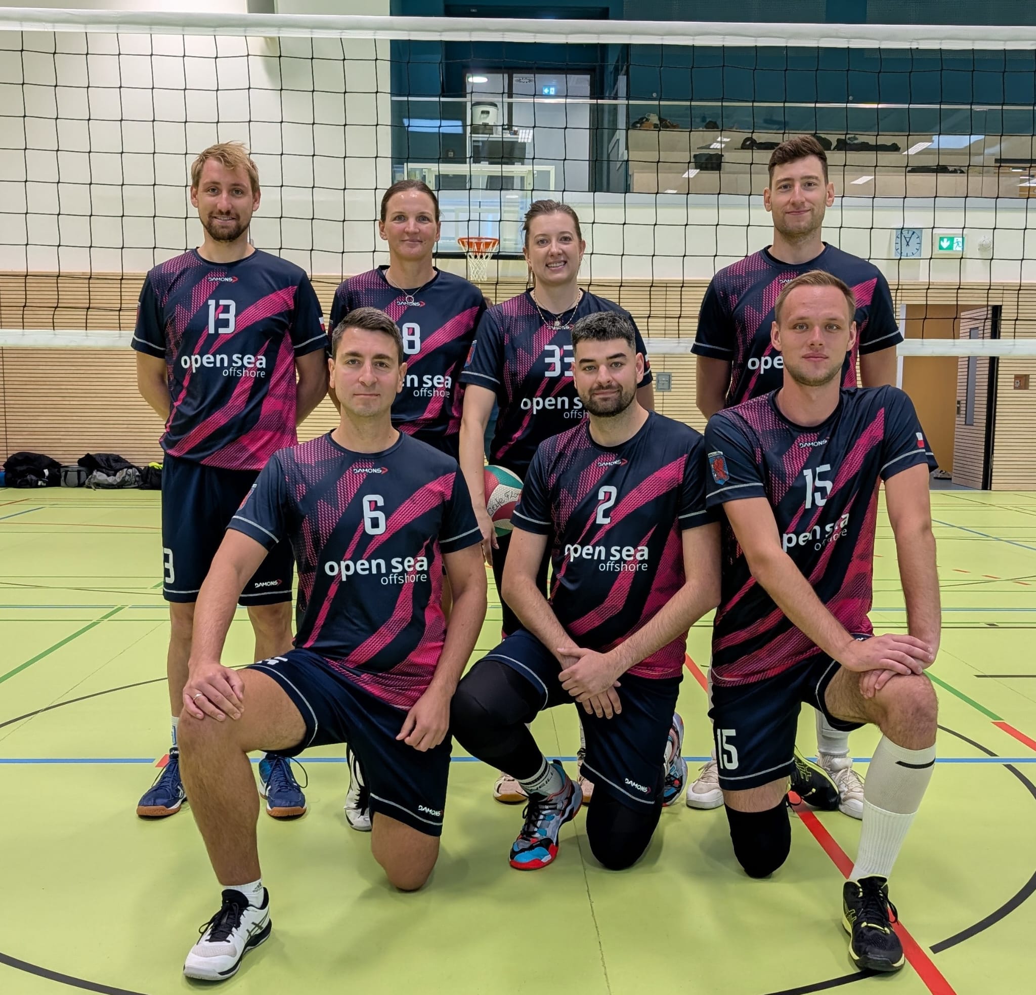 Mannschaftsfoto Open Sea