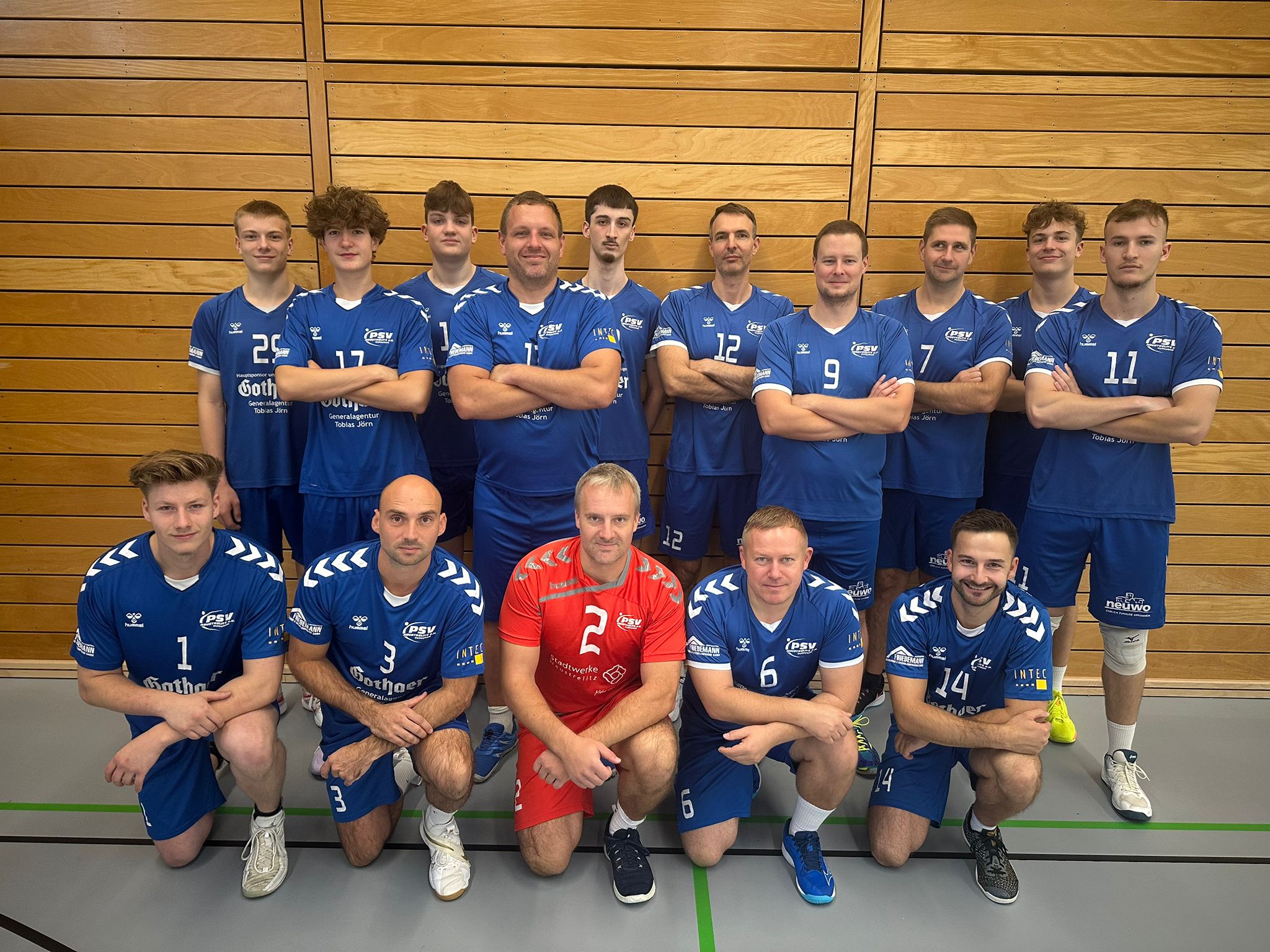 Mannschaftsfoto PSV Neustrelitz 2