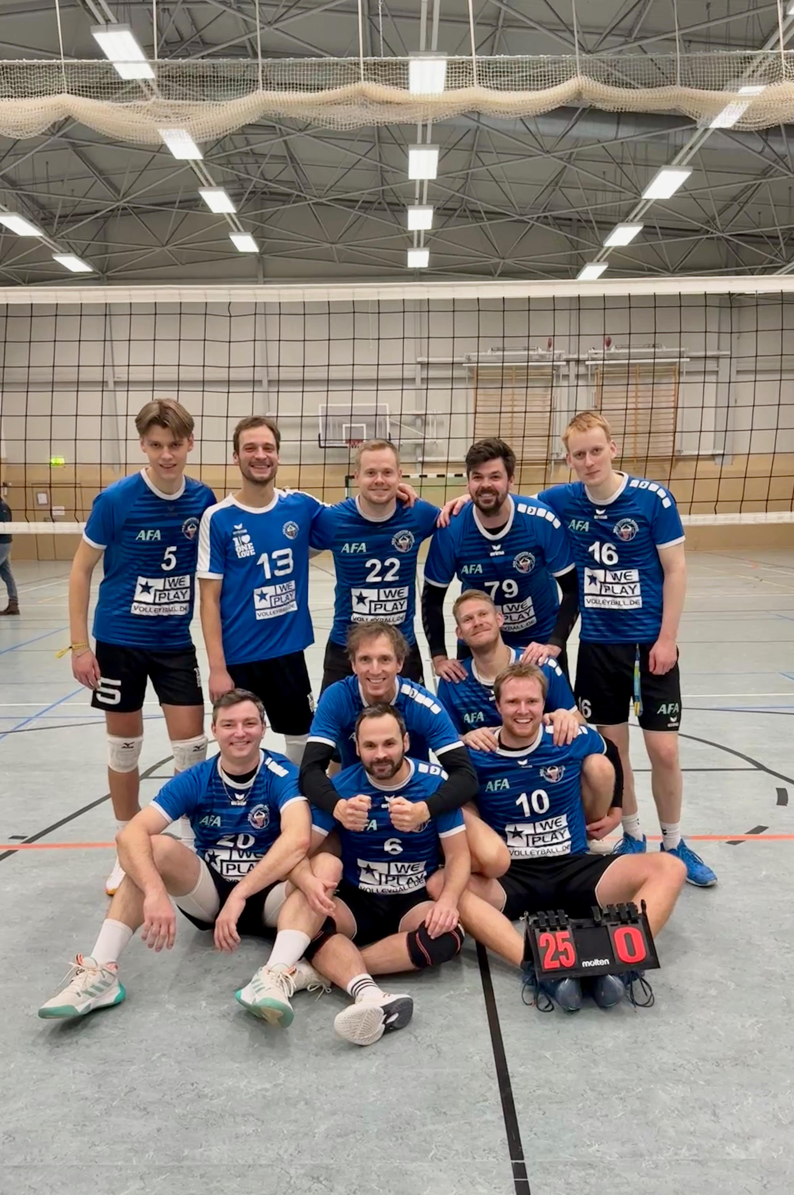 Mannschaftsfoto HSG Uni Rostock