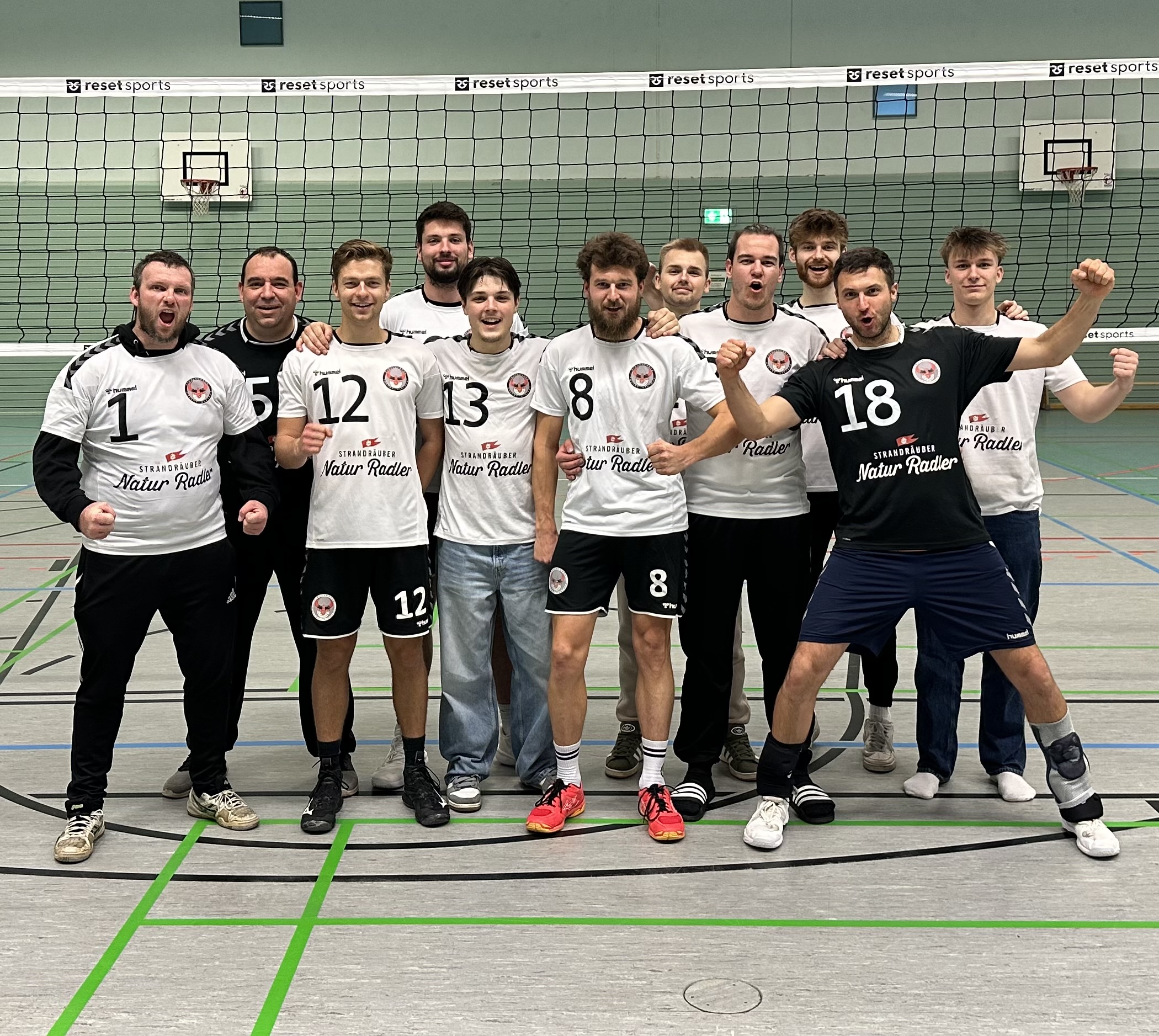 Mannschaftsfoto Stralsunder Volley Vikings