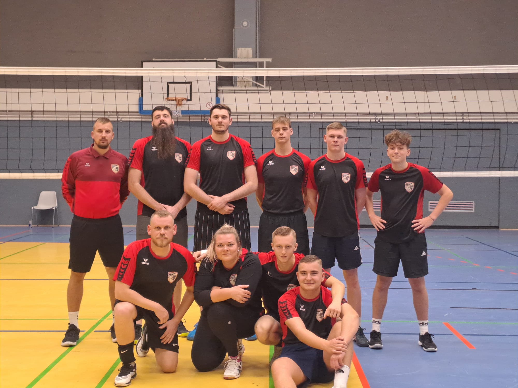 Mannschaftsfoto VC Anklamer Greif